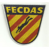 Textile patch FECDAS 8cm x 8.5cm