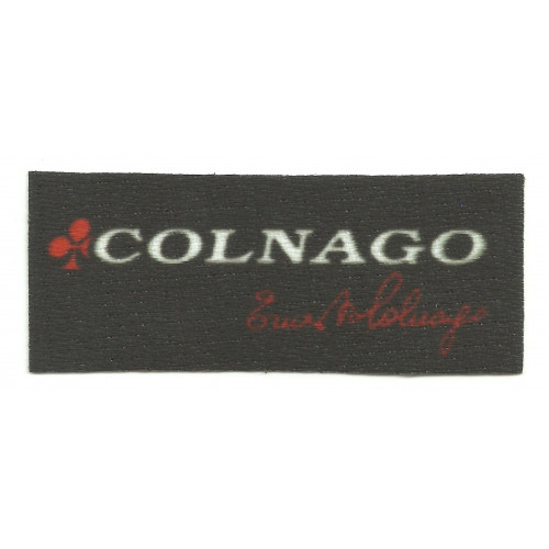 Parche textil COLNAGO 8CM X 3,5CM