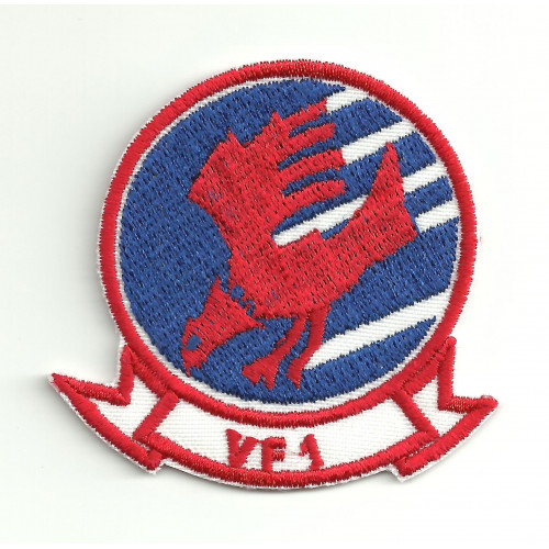 Patch embroidery TOP GUN VF-1 THEATRICAL 5cm x 6cm