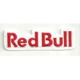 Parche bordado RED BULL BLANCO  letras 15cm x  4,5cm