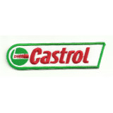 Parche bordado CASTROL 15cm x 4,5cm