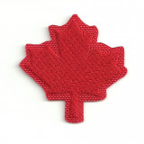 Patch  embroidery LEAF CANADA 6cm x 6cm