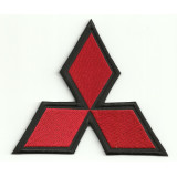 Patch embroidery MITSUBISHI LOGO  12cm x 10.5cm