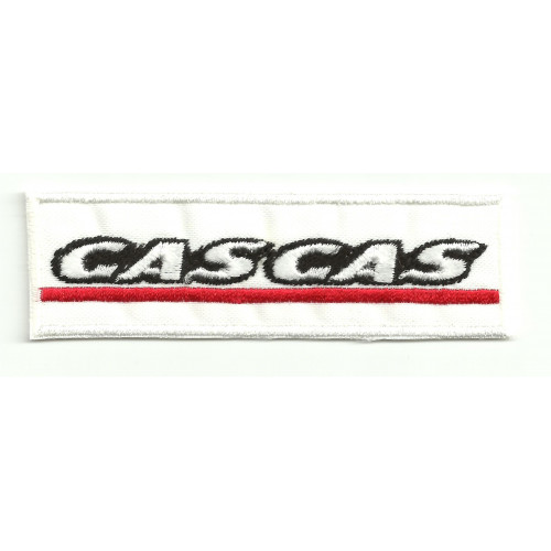 Parche bordado GAS GAS 14,5cm x 4,5cm