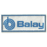 Parche textil y bordado  BALAY 10cm x 4cm