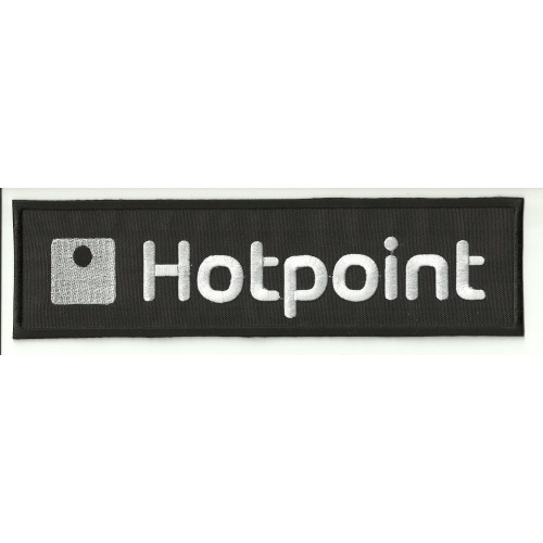 Patch  embroidery  HOTPOINT  9cm x 2,5cm