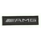 Parche bordado AMG 10cm x 2,5cm