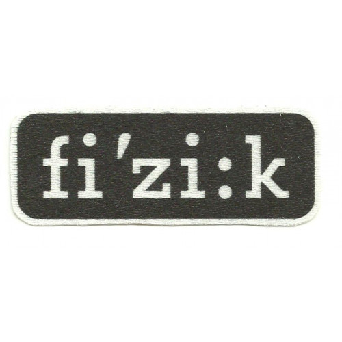 Textile patch FIZIK 8,5cm x 3,3cm