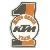 Parche textil KTM MOTO CROS  7,5cm x 11cm