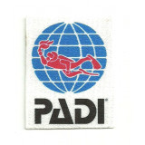 Textile patch PADI  5cm x 6cm