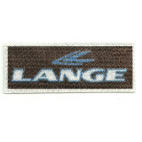 Parche textil LANGE  8,5cm x 3cm