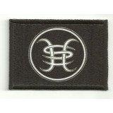 Textile and emmbroidery  patch HEROES DEL SILENCIO  7cm x 4cm