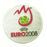 Parche textil EURO 2008 REDONDO  8,5cm