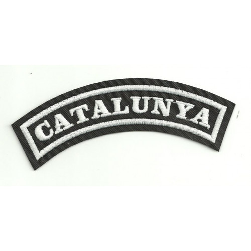 Embroidered Patch CATALUNYA 11cm x 4cm