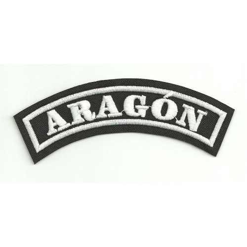 Parche bordado ARAGON 15cm x 5.5cm
