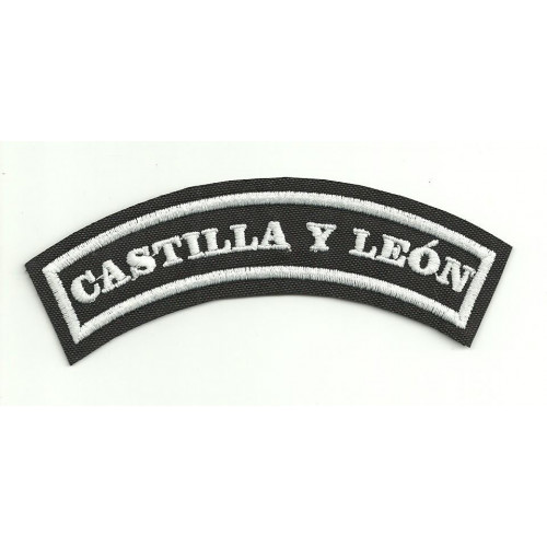 Embroidered Patch CASTILLA Y LEON  25cm x 7cm