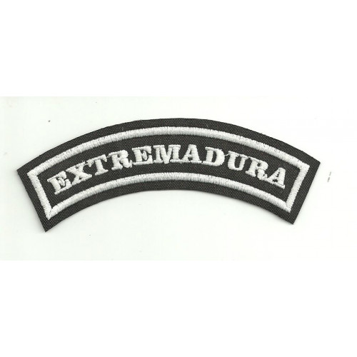 Embroidered Patch EXTREMADURA  11cm x 4cm