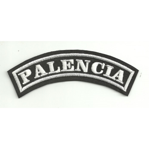 Embroidered Patch PALENCIA 11cm x 4cm