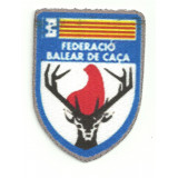 Textile patch BALEAR FEDERATION OF HUNTING 5,5cm x 8cm