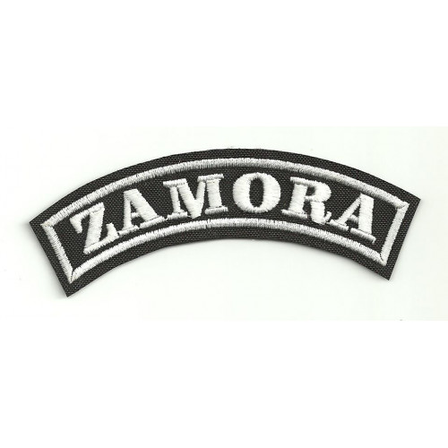 Embroidered Patch ZAMORA 25cm x 7cm