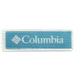 Parche textil COLUMBIA  8cm x 2cm