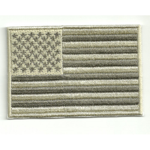 Patch embroidery FLAG ESPAÑA USA  4cm x 3cm