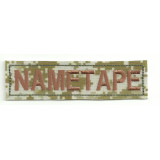 Patch embroidery NAMETAPE DESERT DIGITAL 10cm x 2,6cm