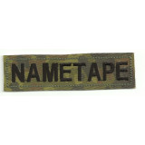 Patch embroidery NAMETAPE FLECKTARN 10cm x 2,6cm