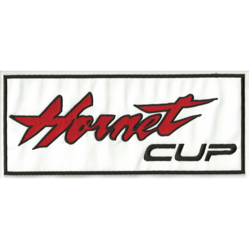 Parche bordado HONDA HORNET CUP 25cm x 10cm