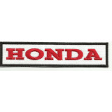 Parche bordado HONDA LETRAS 18cm x 4cm