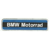 Parche bordado BMW MOTORRAD AZUL 26cm x 6,5cm