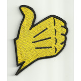 Patch embroidery PUÑO BULTACO 12cm