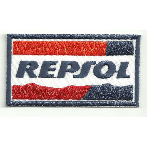 Parche bordado REPSOL  8cm x 4.5cm