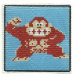 Textile patch DONKEY KONG 7,5cm