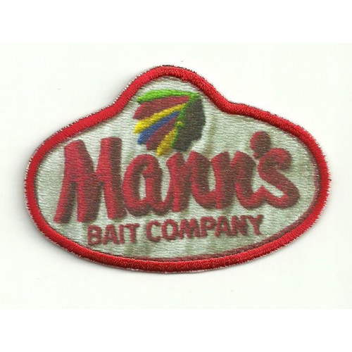 Embroidery and textile patch MANN´S 8cm x 5,5cm