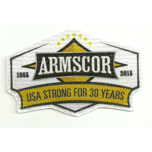 Textile patch ARMSCOR 30 YEARS 9cm x 6cm