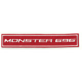 Patch embroidery DUCATI  MONSTER 696 RED  26cm x 4cm