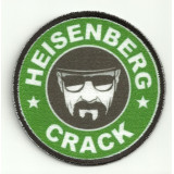 Parche bordado y textil  HEISENBERG 7,5cm