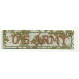 Patch embroidery NAMETAPE U.S. ARMY DESERT DIGITAL 10cm x 2,6cm