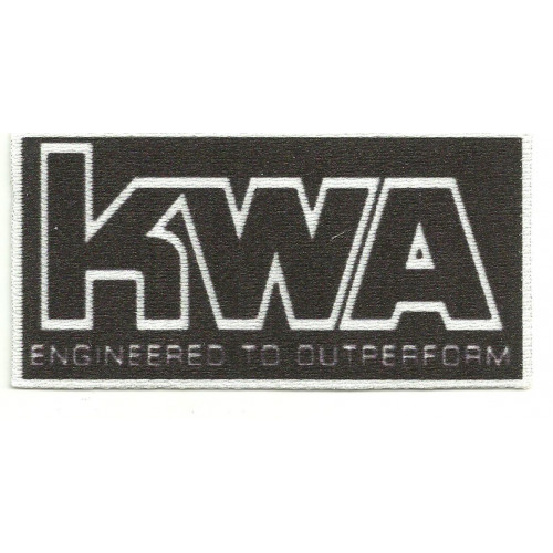 Parche textil KWA 9cm x 4,5cm