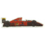 Textile patch F1 CLASSIC Nº 3   9,5cm x 3cm