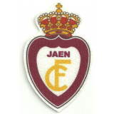 Parche textil REAL JAEN C.F.  5cm x 8,5cm