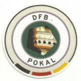 Parche textil DFB - POKAL 7cm diametro