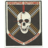 Parche textil EXECUTIVE OUTCOMES  6,5cm x 8cm