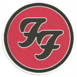 Parche textil FOO FIGHTERS 8.5cm diametro