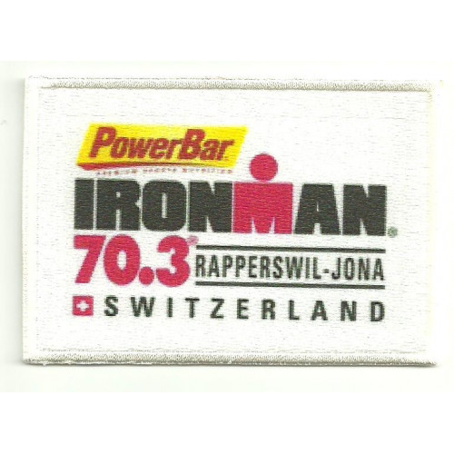 Patch embroidery and textile POWERBAR - TEAM ELITE 8,5cm x 4,5cm
