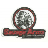 Parche textil SAVAGE ARMS 11cm x 3 cm