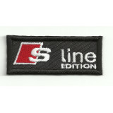 Patch embroidery S - LINE   6cm x 2.5cm