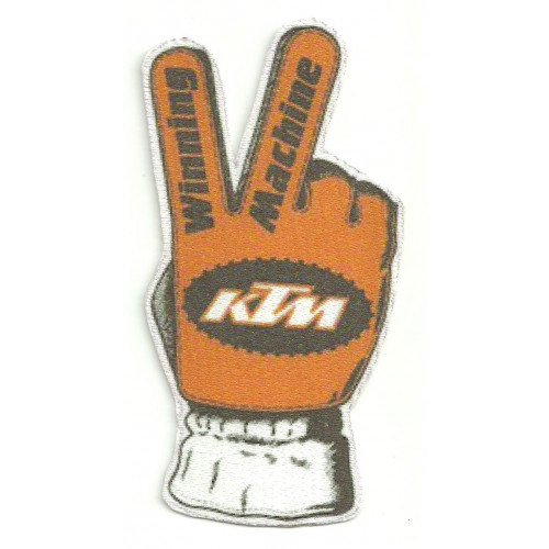 Textile patch KTM MANO  13,5cm x 7cm