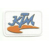 Parche textil KTM CLASICO  6cm x 4,5cm